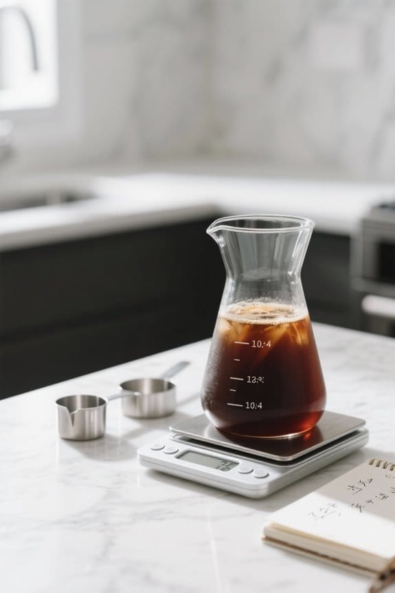 coffee to water ratio guidelines