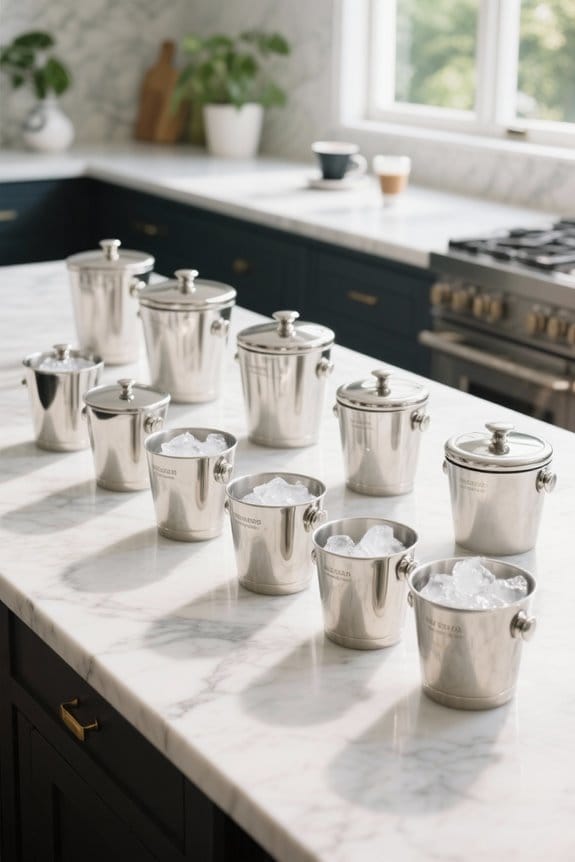 elegant ice bucket solutions