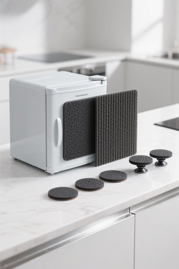 noise reduction tips mini fridge